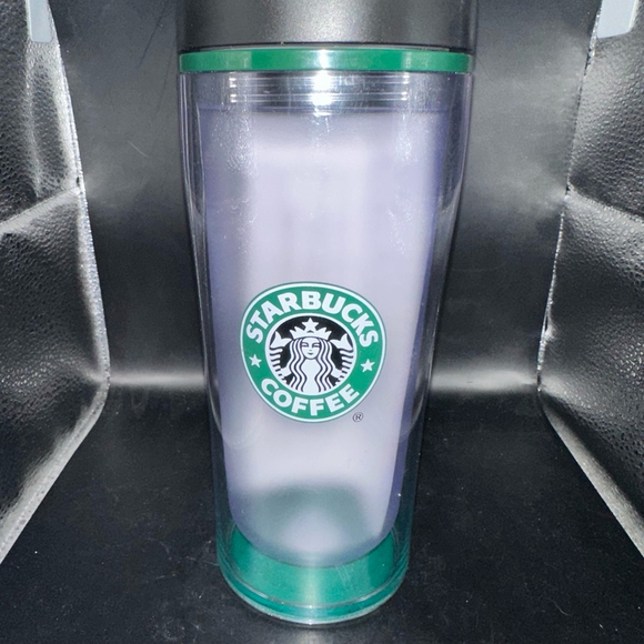 Starbucks Other - Rare Hard To Find NWT 2009 Starbucks Logo Coffee Travel Mug 16oz Frosted Clear